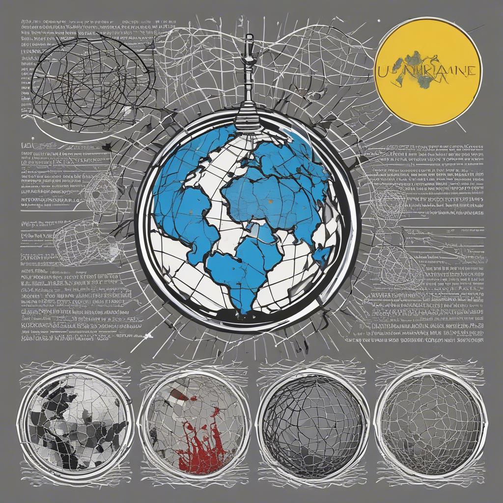 Mr Cogito is watching war in Ukraine artwork