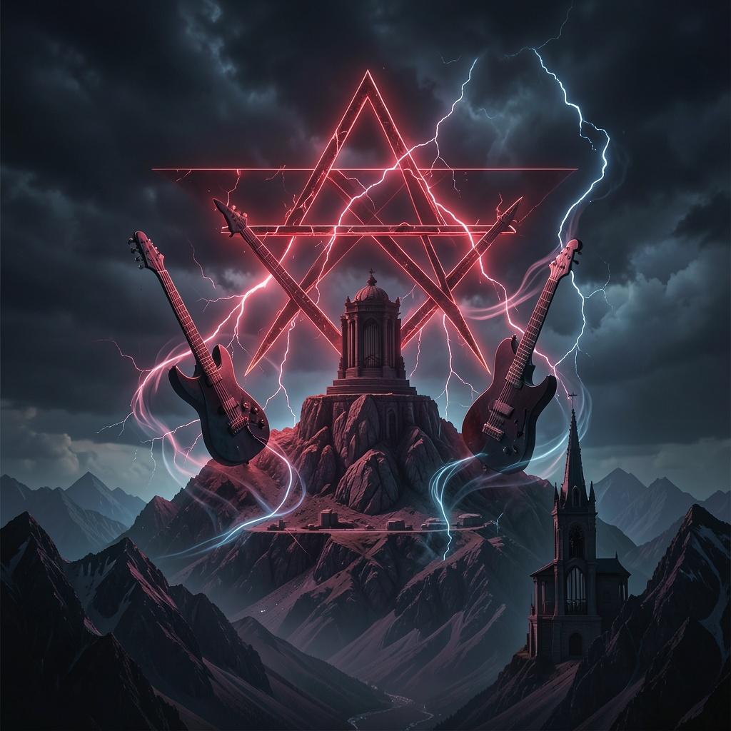 Kowabunga in pussy meat (power metal remix) artwork