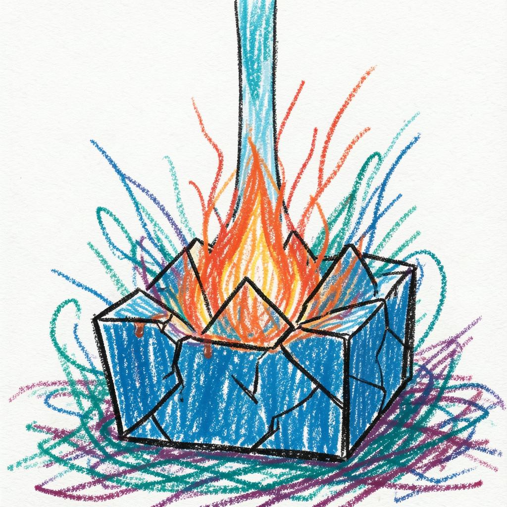 Die alte Flamme artwork