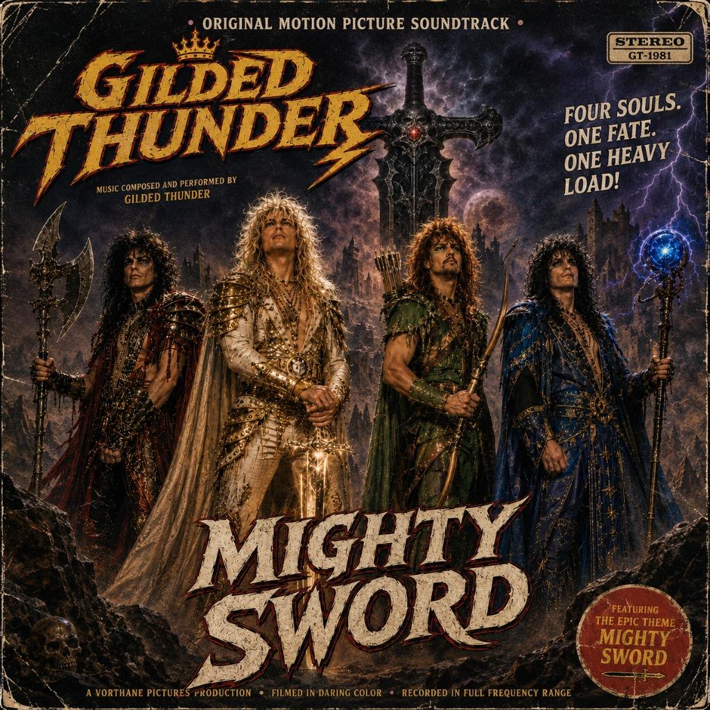 Gilded Thunder - Mighty Sword (1981)
