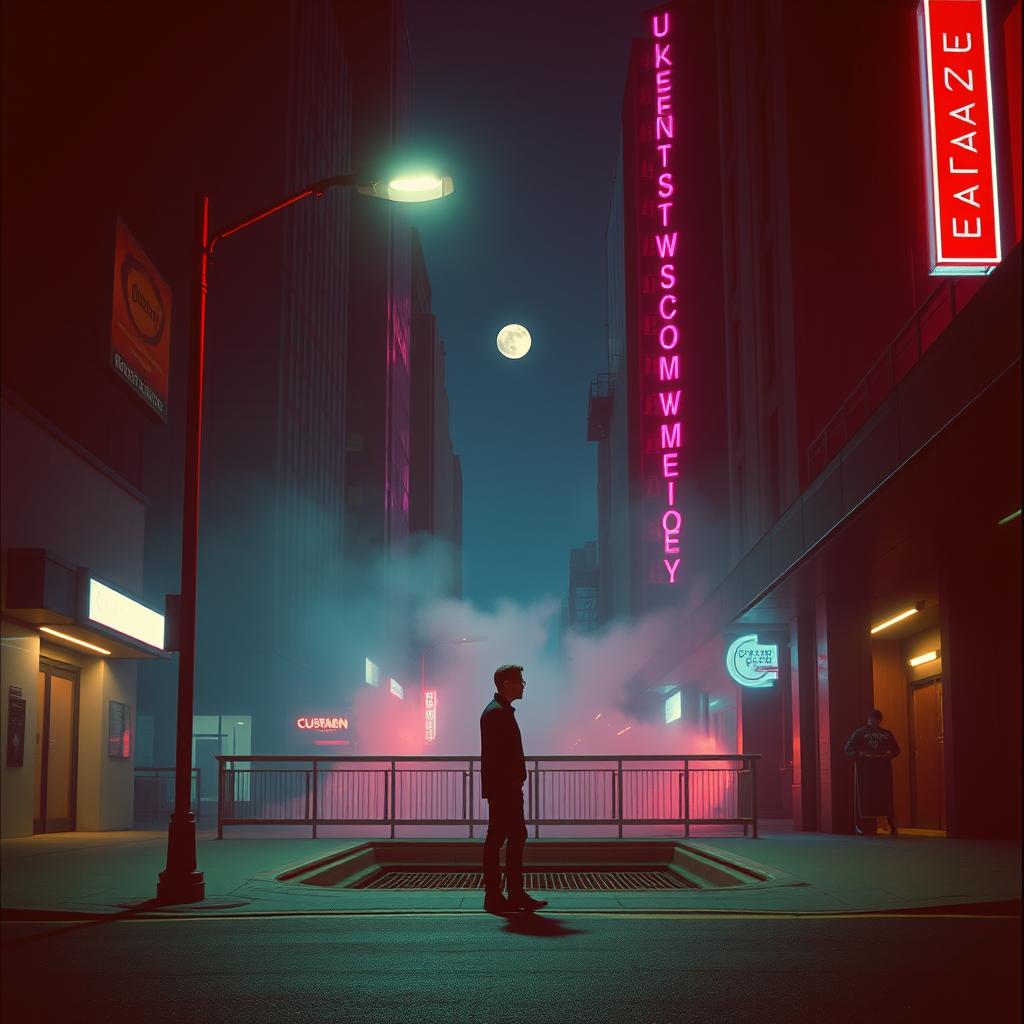 역 광장의 밤공기 artwork