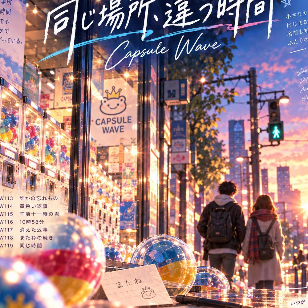 Capsule Novel 004      -同じ場所、違う時間-