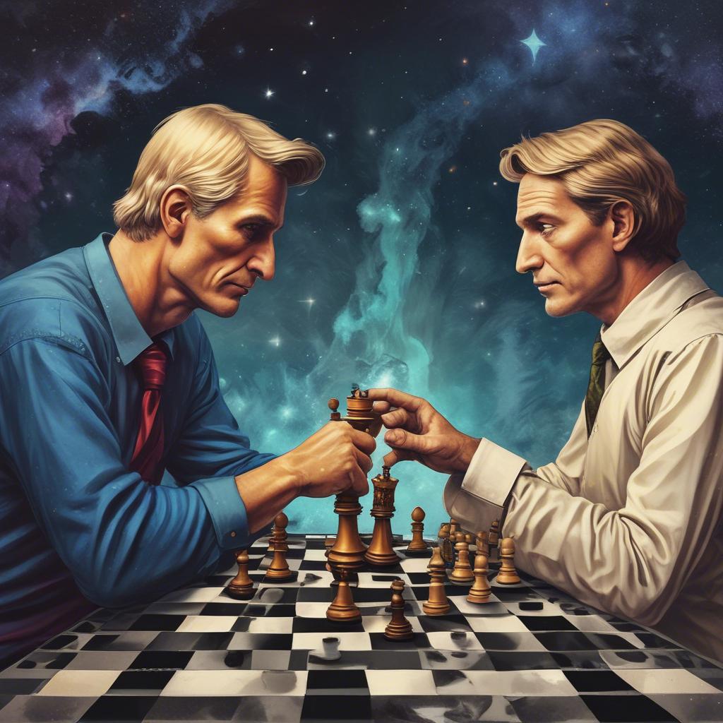 Поспорили однажды мудрец и аферист. (by EirikrSmog)