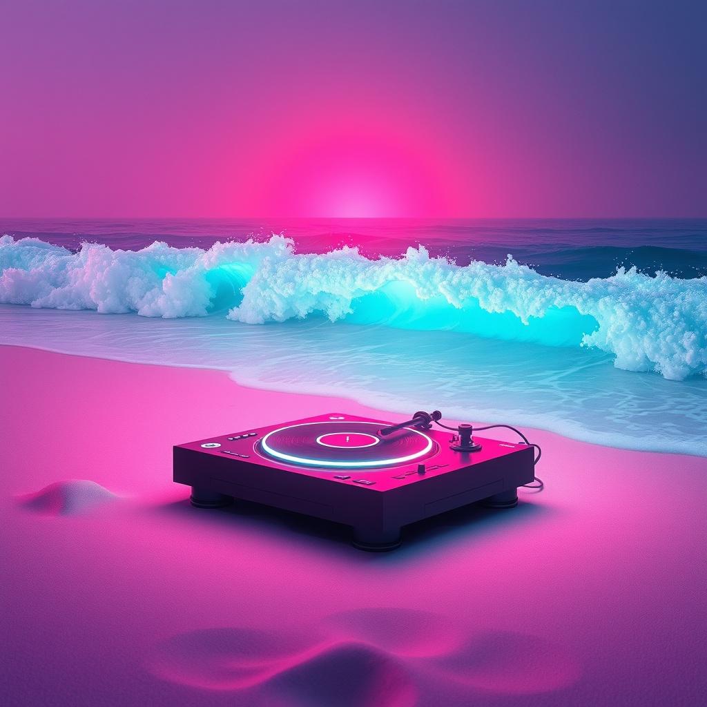 🎶 “Let the Tide Drop the Beat” 🎶 artwork