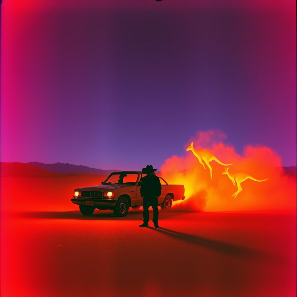 Walkabout Under A Neon Sun artwork