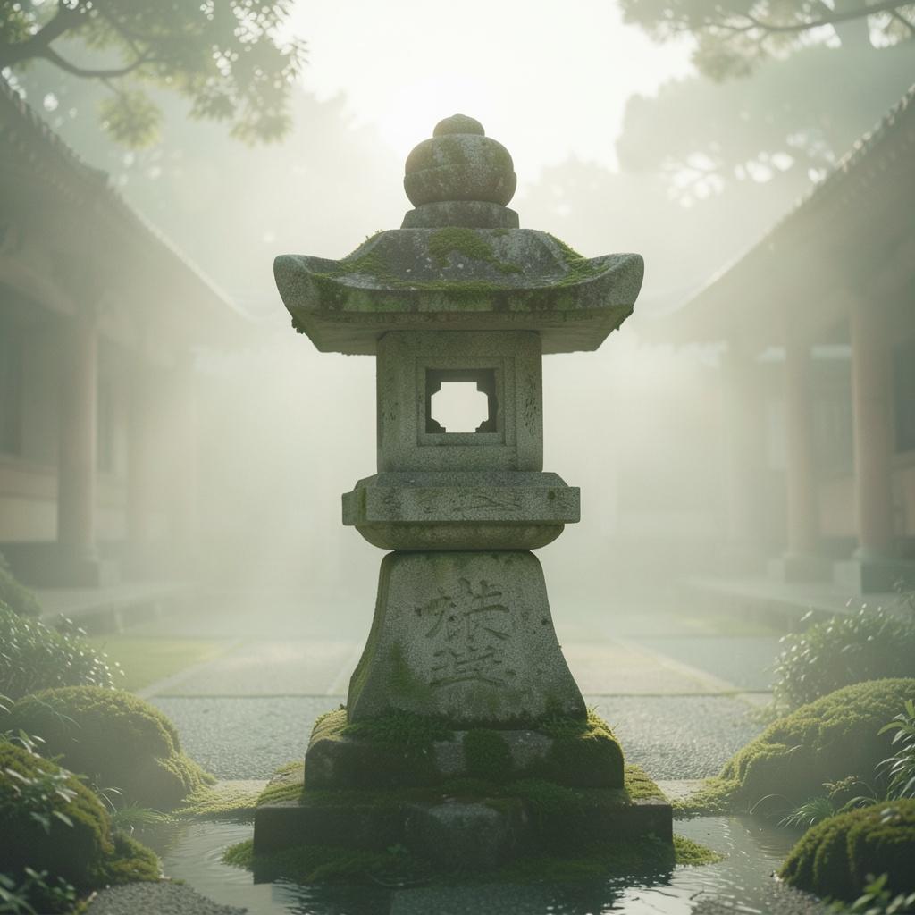 Japanese gagaku ambient artwork