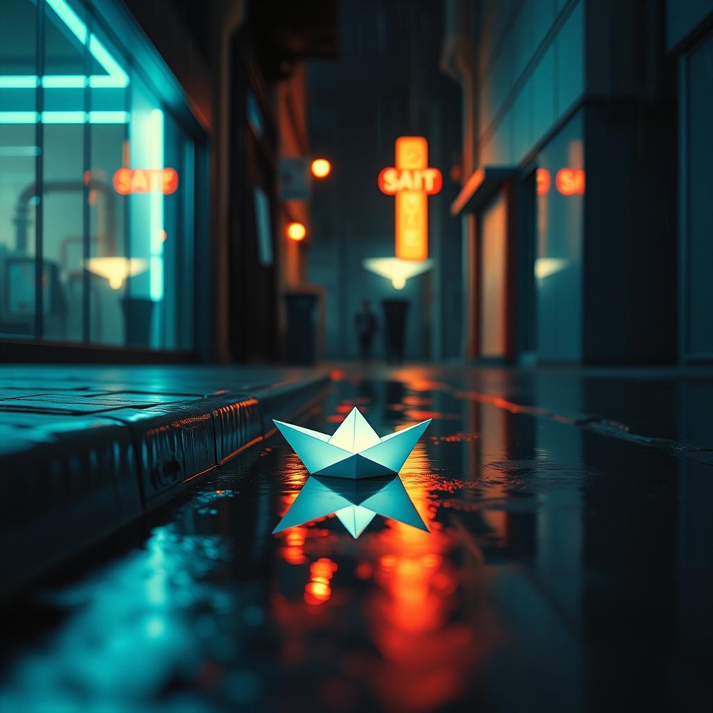 Paper Boat Parade artwork