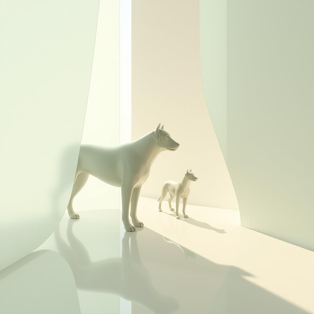 A LABRADOR'S LOVE by Travis Hamrick artwork