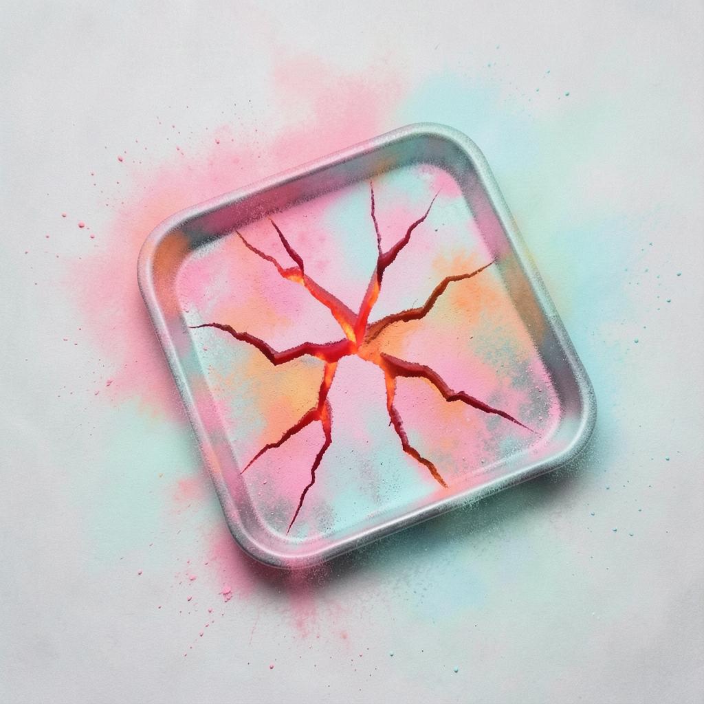 Artwork for Cracked Lunch Tray