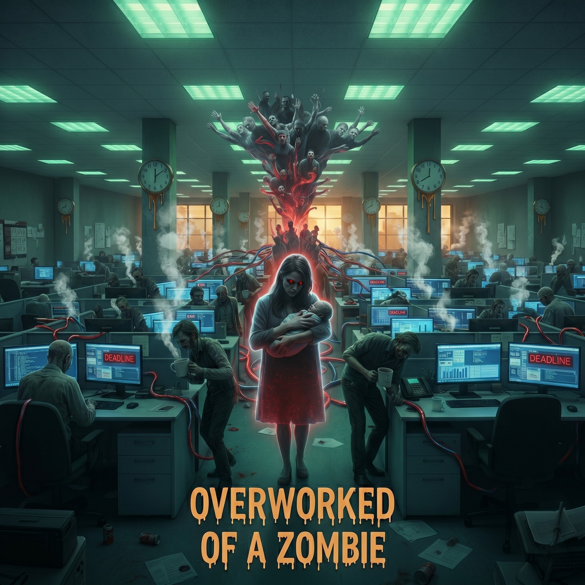 Overwork of a Zombie artwork