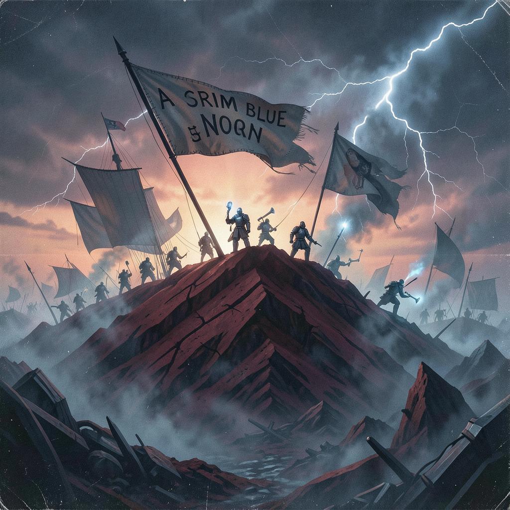 Asymmetry - Glory waits where the brave don't end artwork