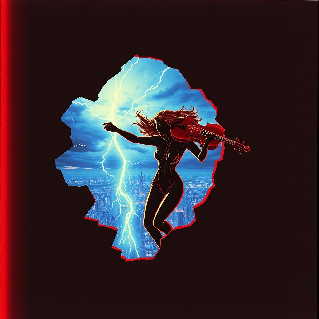I am thunder and fight artwork