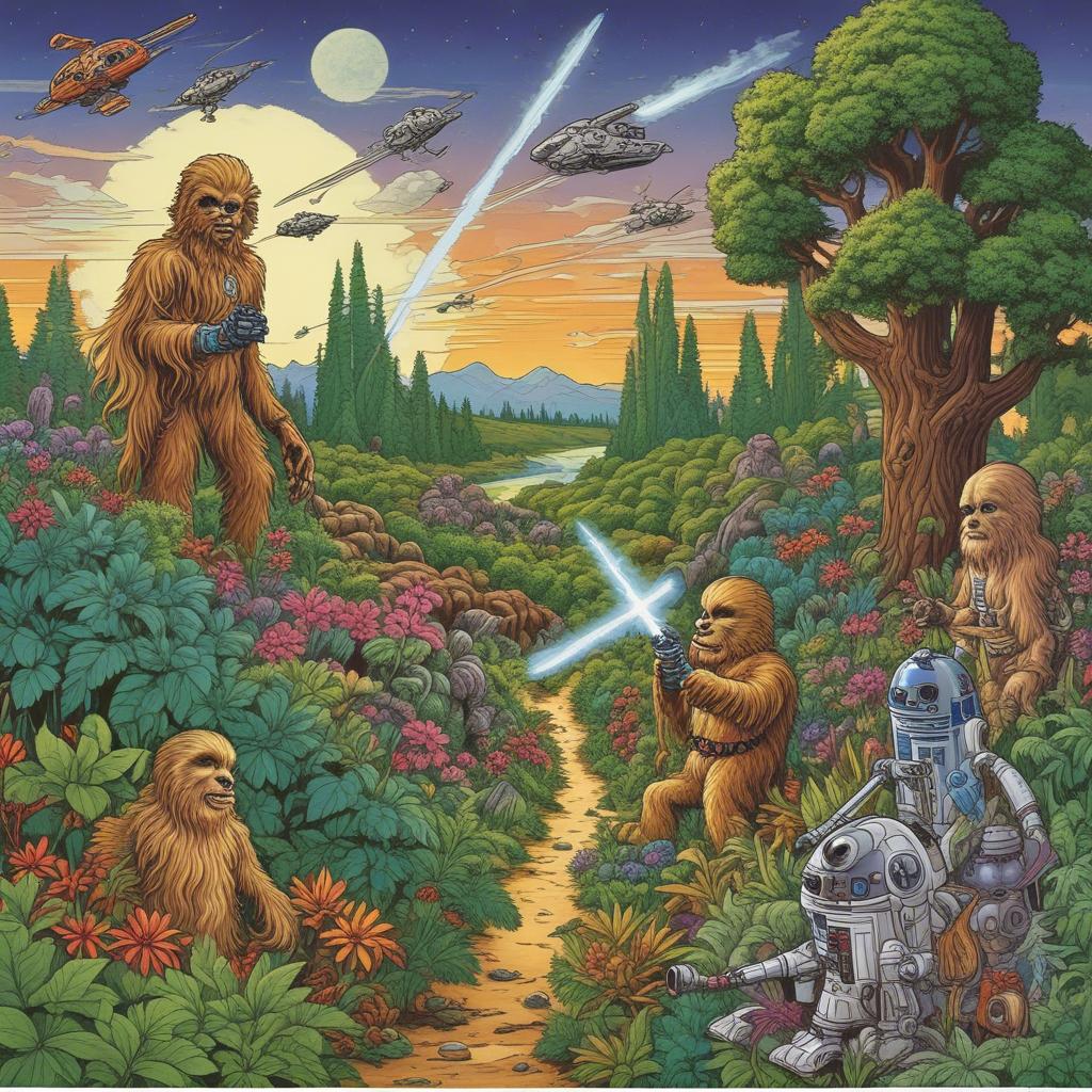 Wookiee Weed Wizards artwork