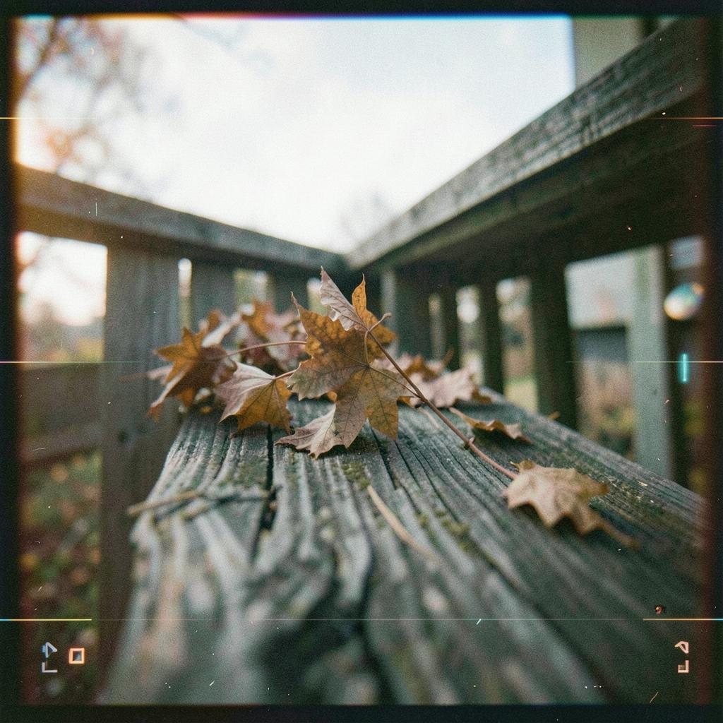 Autumn softly decaying year artwork