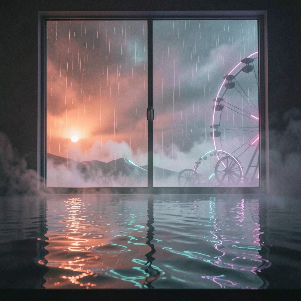 Rust-Lit Rain artwork