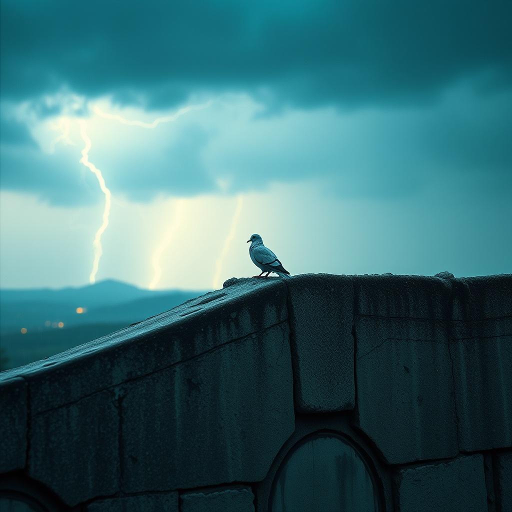 Persona image for Psych with rain background