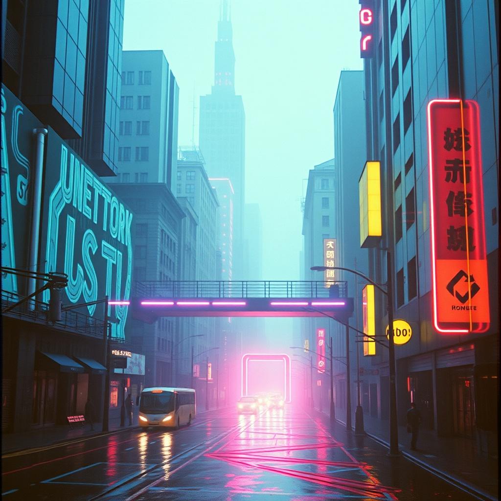 “ENTER THE NEW WORLD” artwork