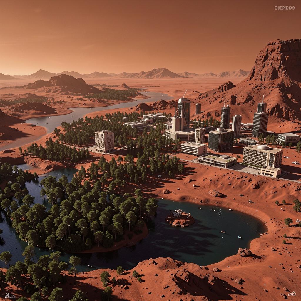 Mars is alive artwork