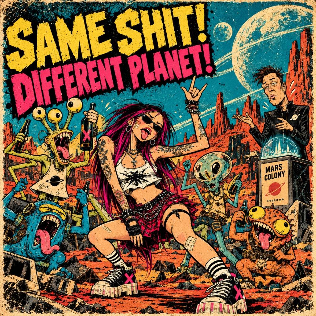 Same sh*t different planet 