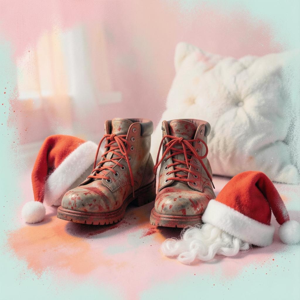 Santa's Got My Work Boots On artwork