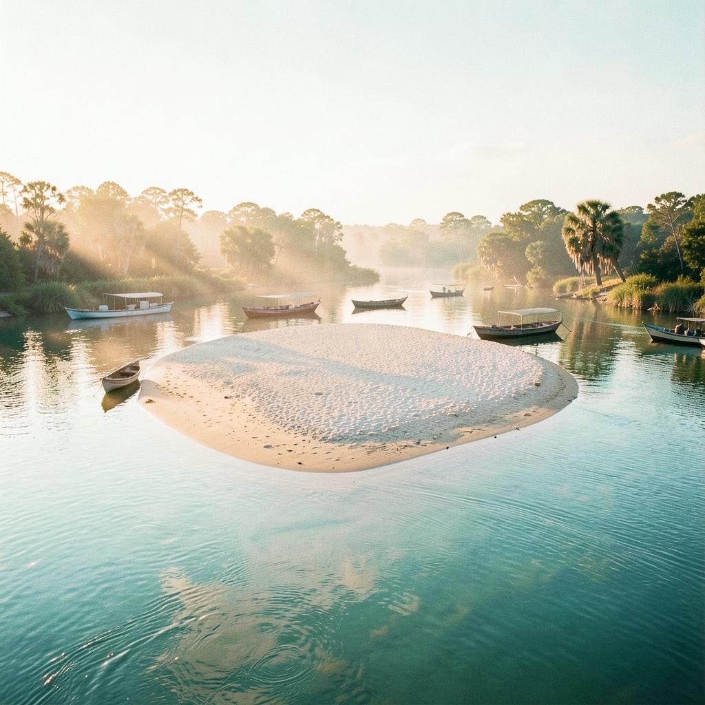 Sandbar Saturday on the Suwannee artwork