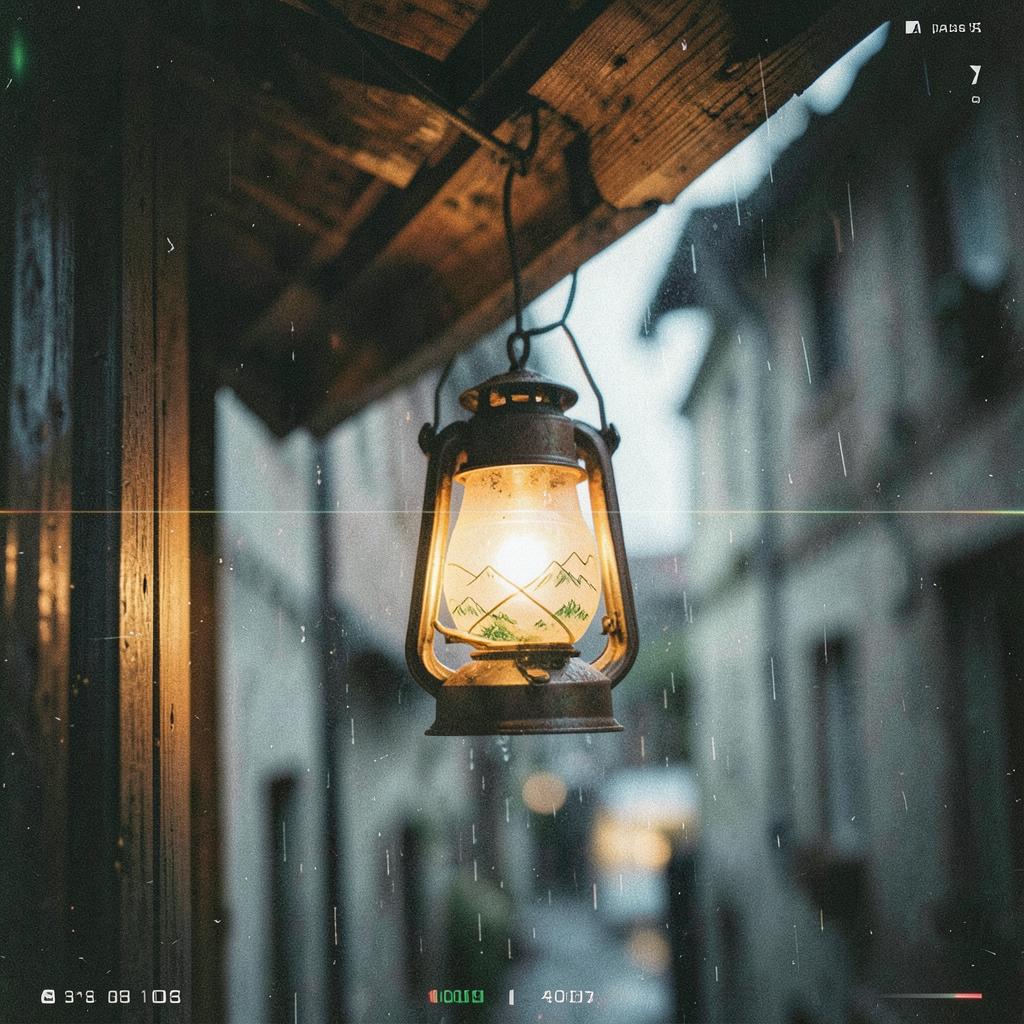 灯笼里面住着春 · artwork