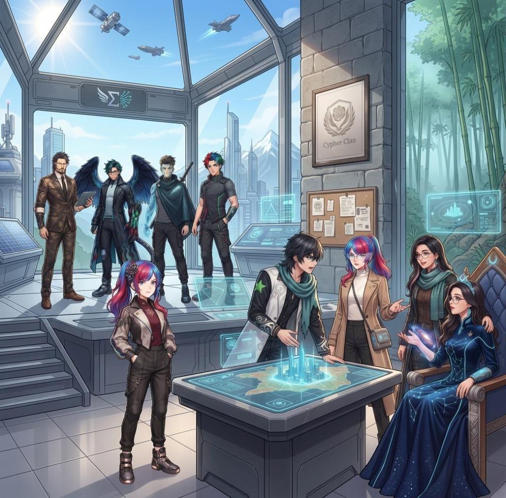 Cypher Clan Characters