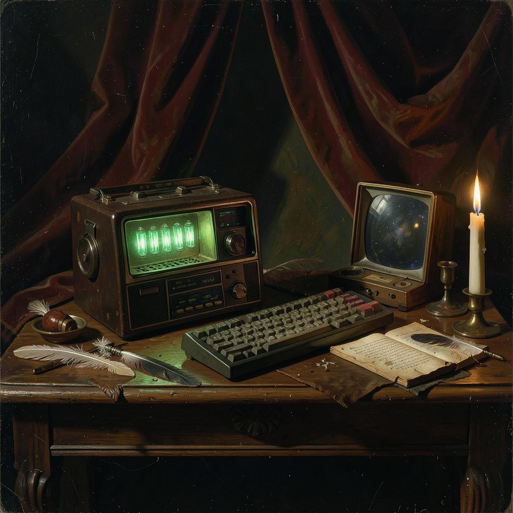Prompt: "Commodore" [SPEECH] artwork