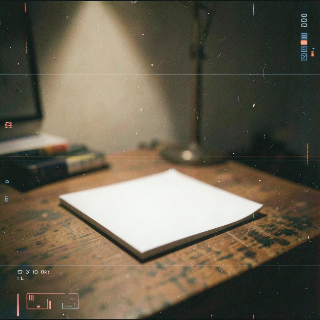 Tomorrow Is a Blank Page artwork