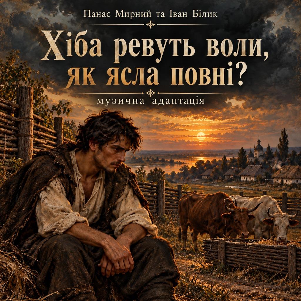 Панас Мирний та Іван Білик «Хіба ревуть воли, як ясла повні?»