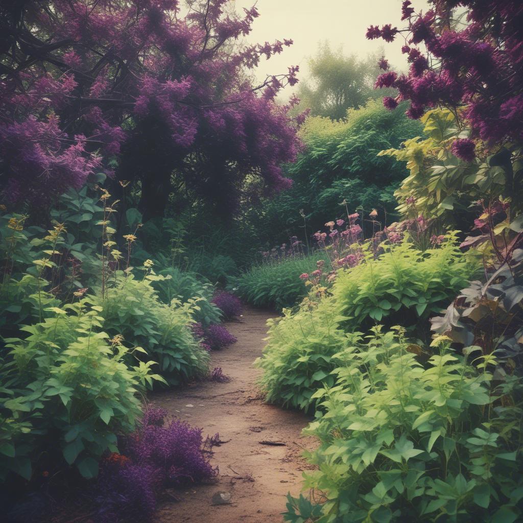 In the garden where you planted artwork