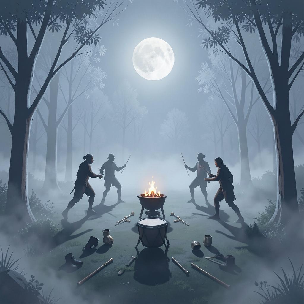 Dance Under the Pale Moon artwork