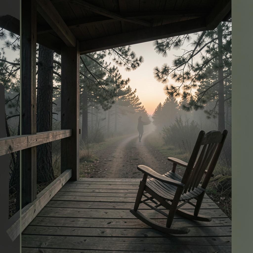 Cedar Porch Waiting artwork