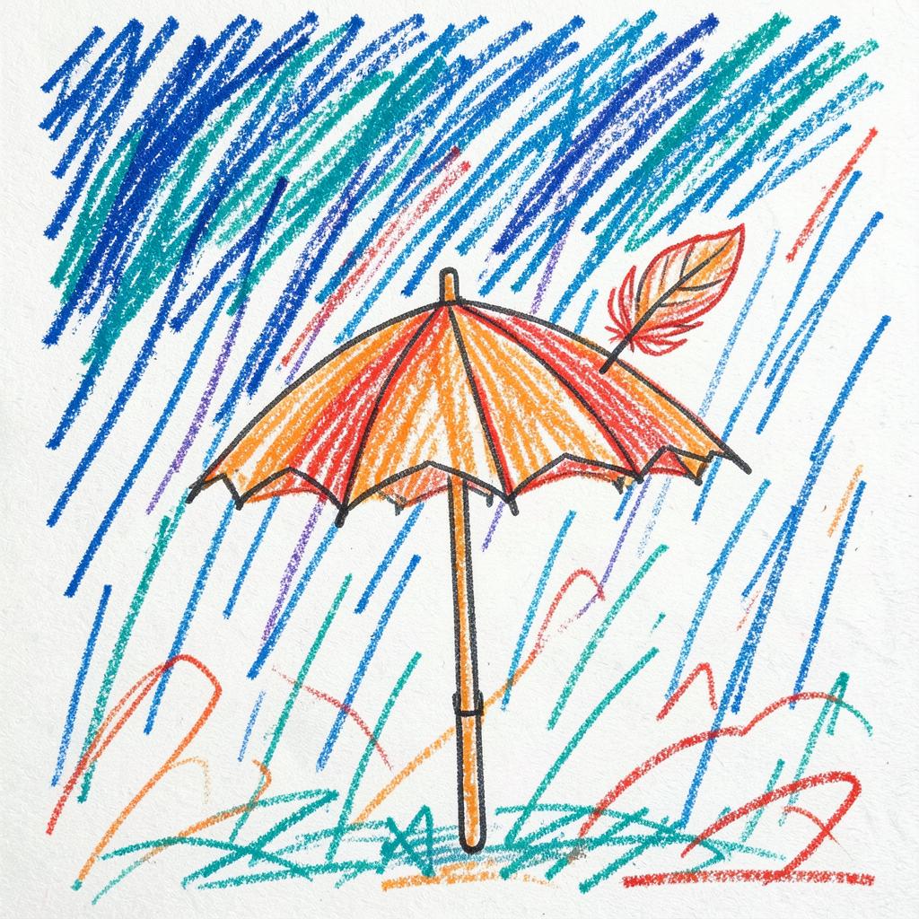 Cardboard Umbrella artwork