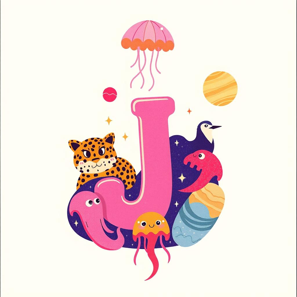 Letter J Song | Brave Tots artwork