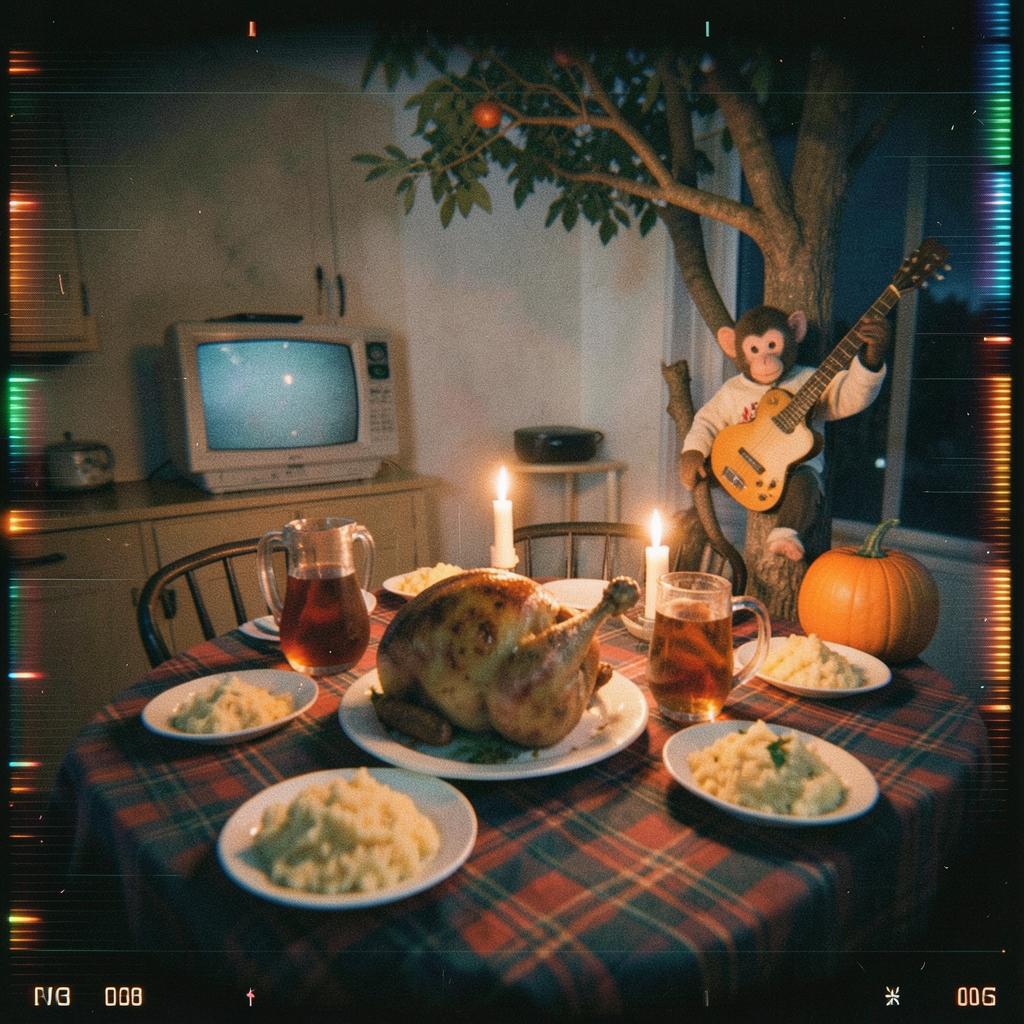 SUPERSONIC TURKEY TIME — Go-Go Gobble-ay-hoo! (Crazy Baroquade) artwork