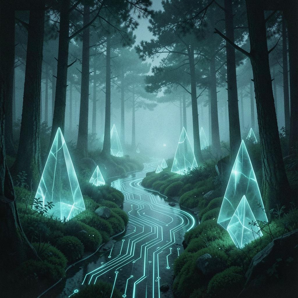 breakcore 6.30 // ambient 6.29 // forest 2 artwork