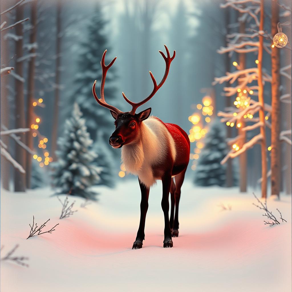 Rudy the Ruby-Snoot Caribou (Parody) artwork