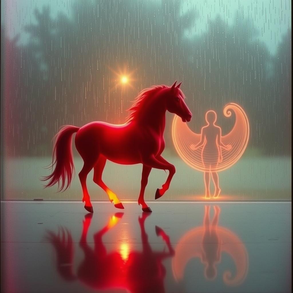 Раскарснелась в танце, пляшет, artwork