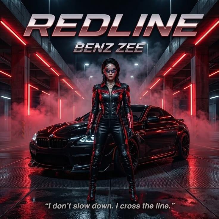 Benz Zee (벤츠 지) 'Redline' (Standard Ver. - "Blackout") 1st Mini Album [KOREAN]