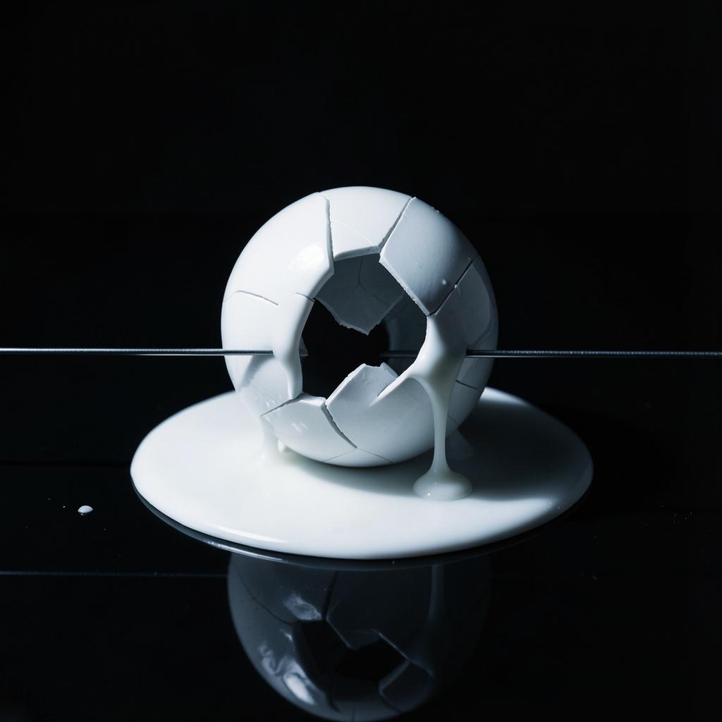 White artwork