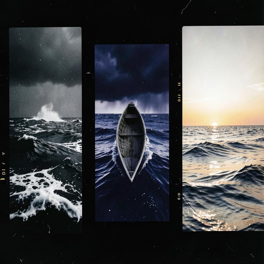 Du bär mig över djupa vatten artwork