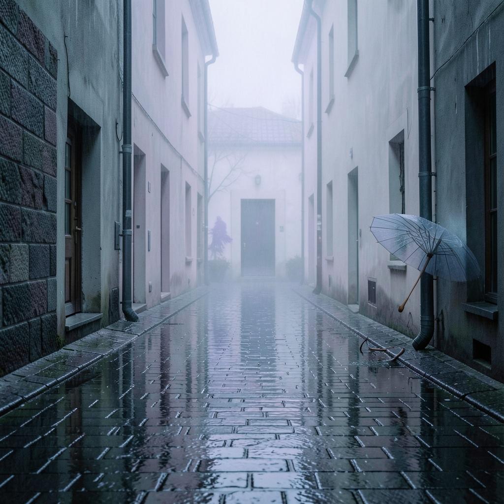 雨巷 戴望舒 · artwork