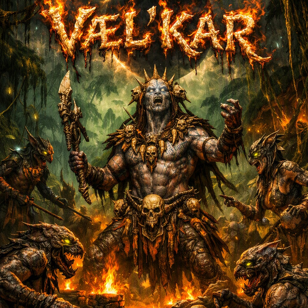 VÆL’KAR male version artwork
