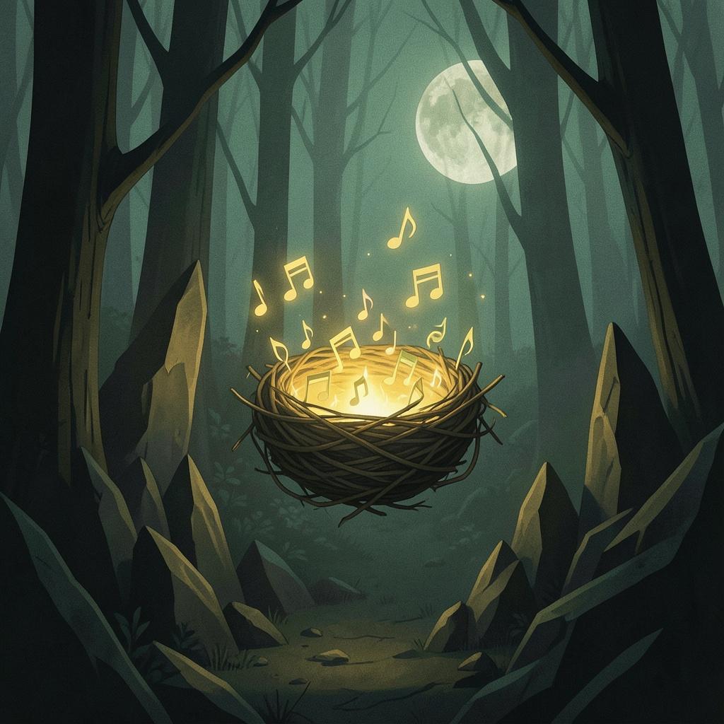 Lesní motiv - Jaroslav Vrchlický artwork