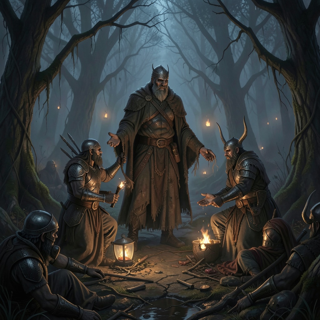 The Offering to the Old Gods artwork
