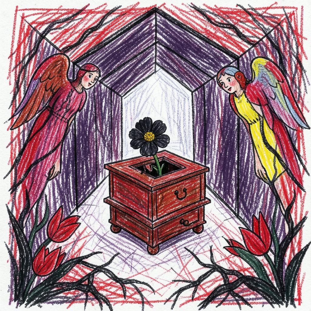 Black Flower v2 artwork