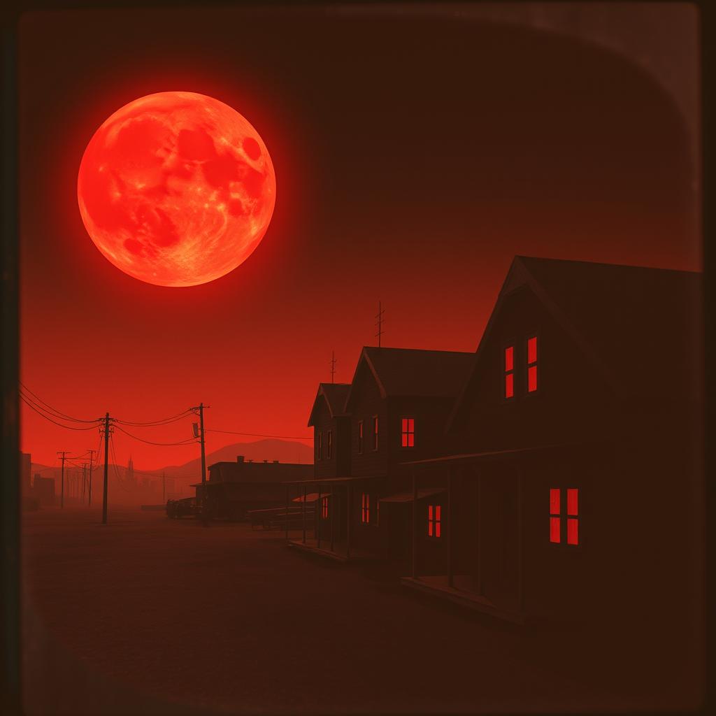 The Last Town Before the Sky Turns Black (Cinematic Western Epic) artwork