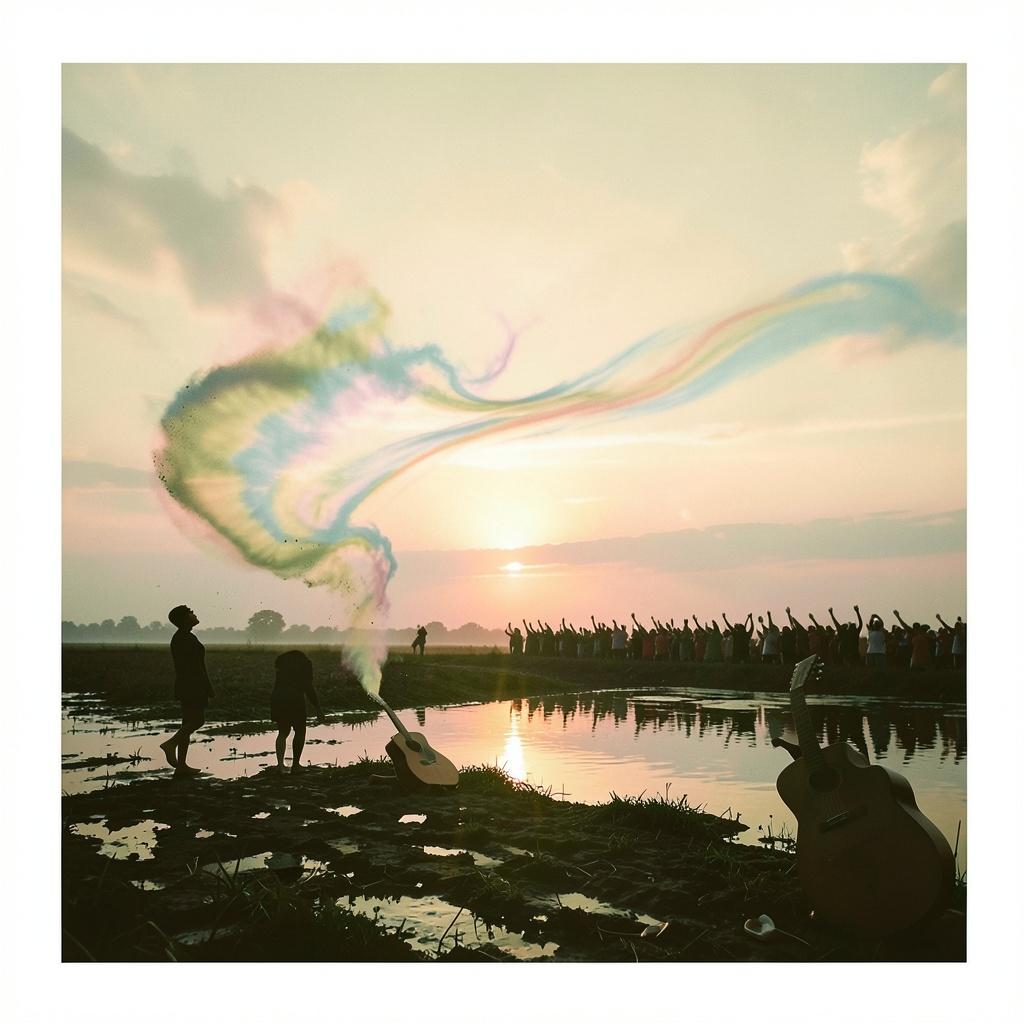 Muddy Field Sunrise artwork