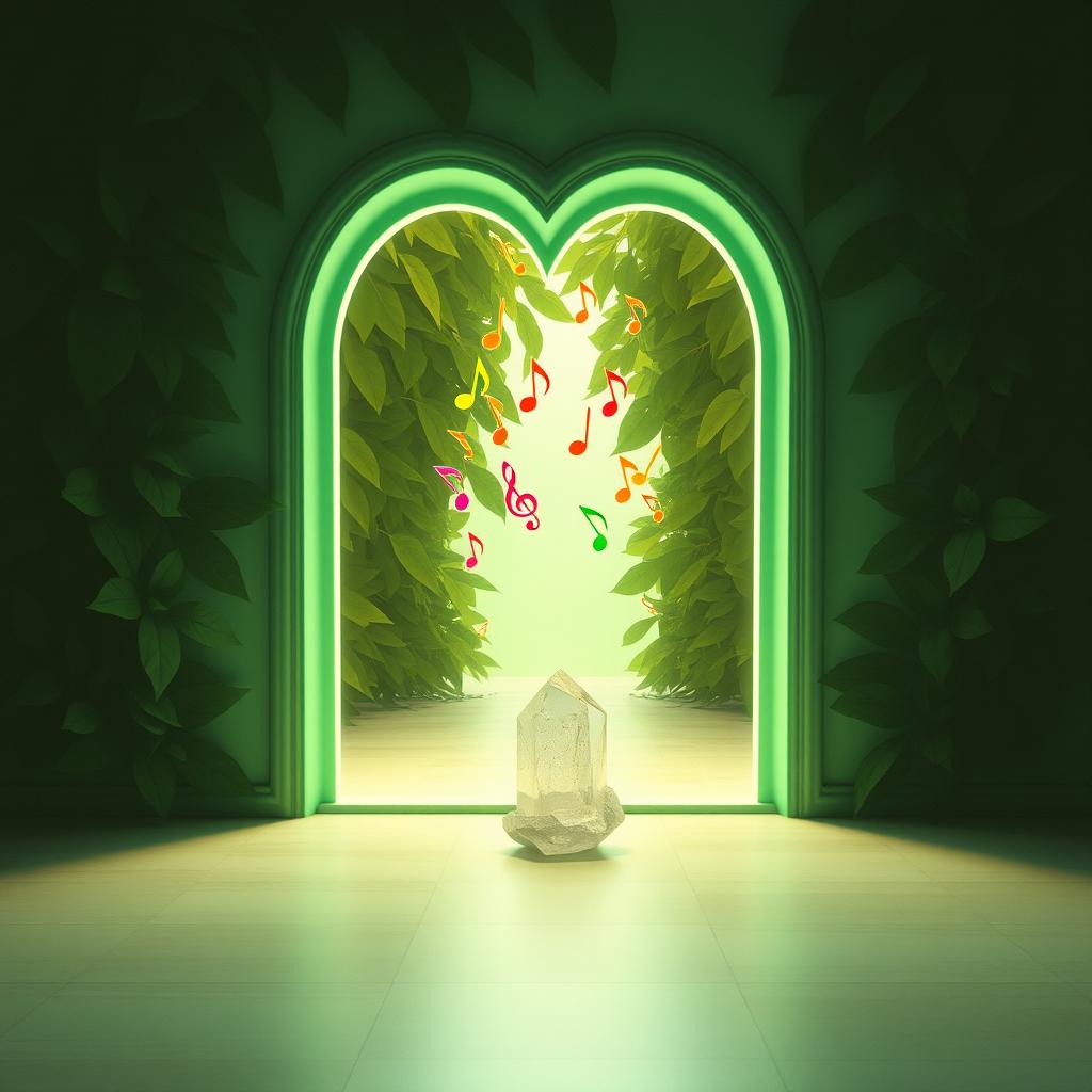 Dr. Ashmon Soundbite Capsules V4 Green Heart Door artwork